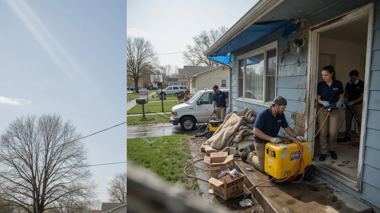 Basement Flood Cleanup in Sterling, MI near me